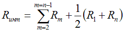 формула для расчета интегрального Эло рейтинга